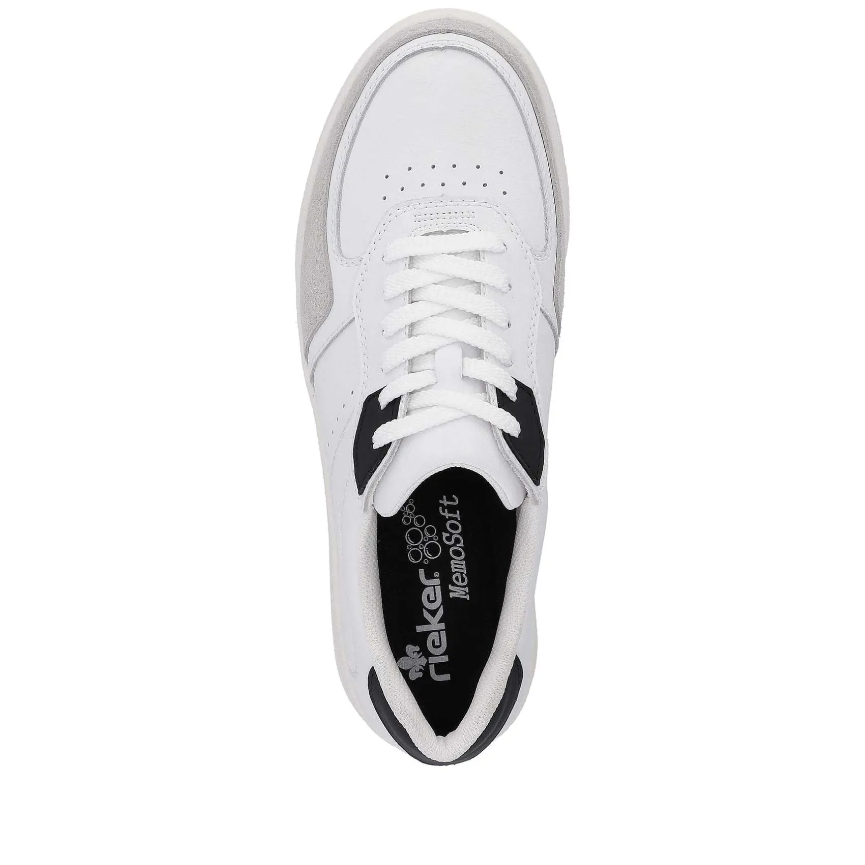 Rieker Men'S Sneaker Low Snow White
