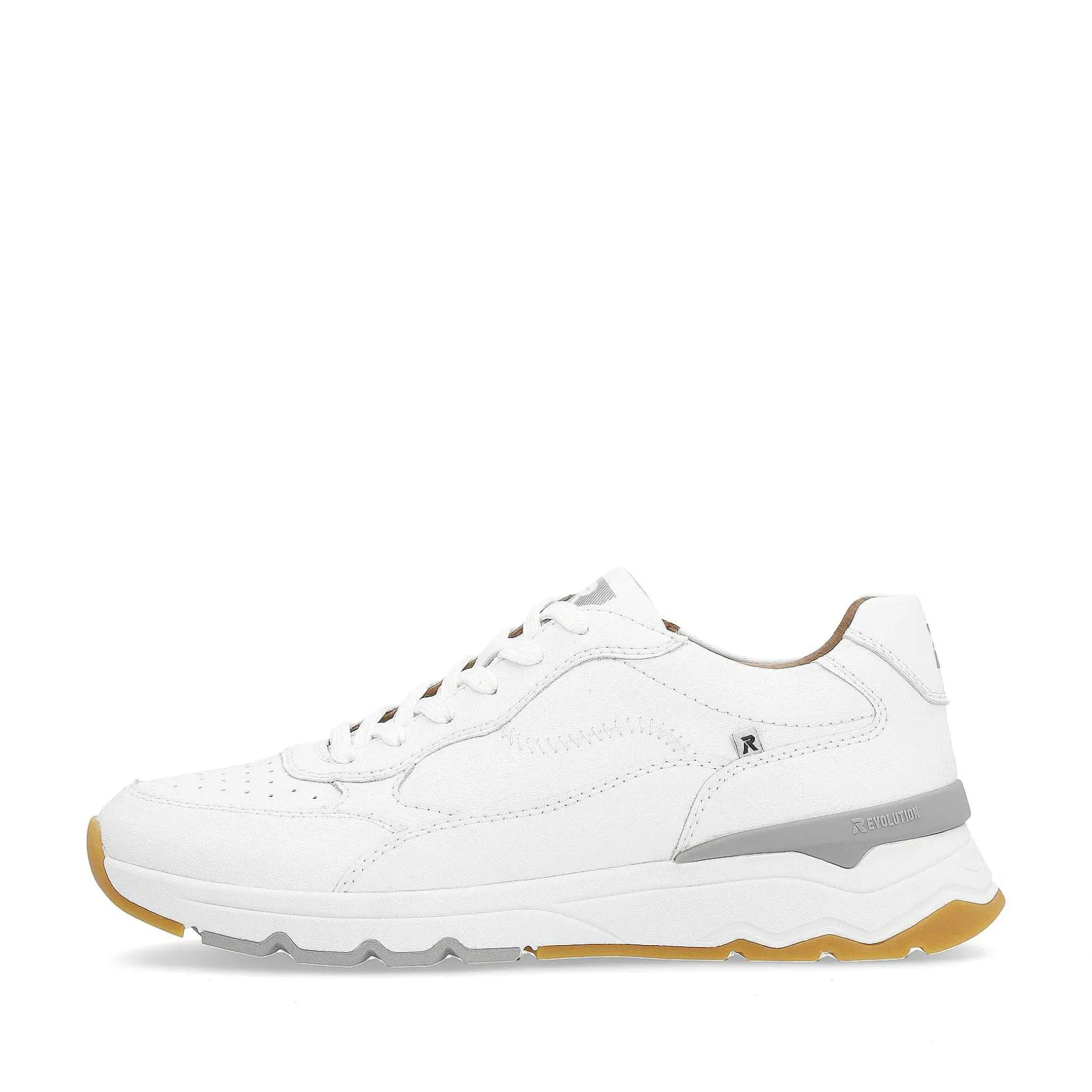 Rieker Men'S Sneaker Low Swan White