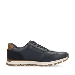 Rieker Men'S Sneaker Low Steel Blue