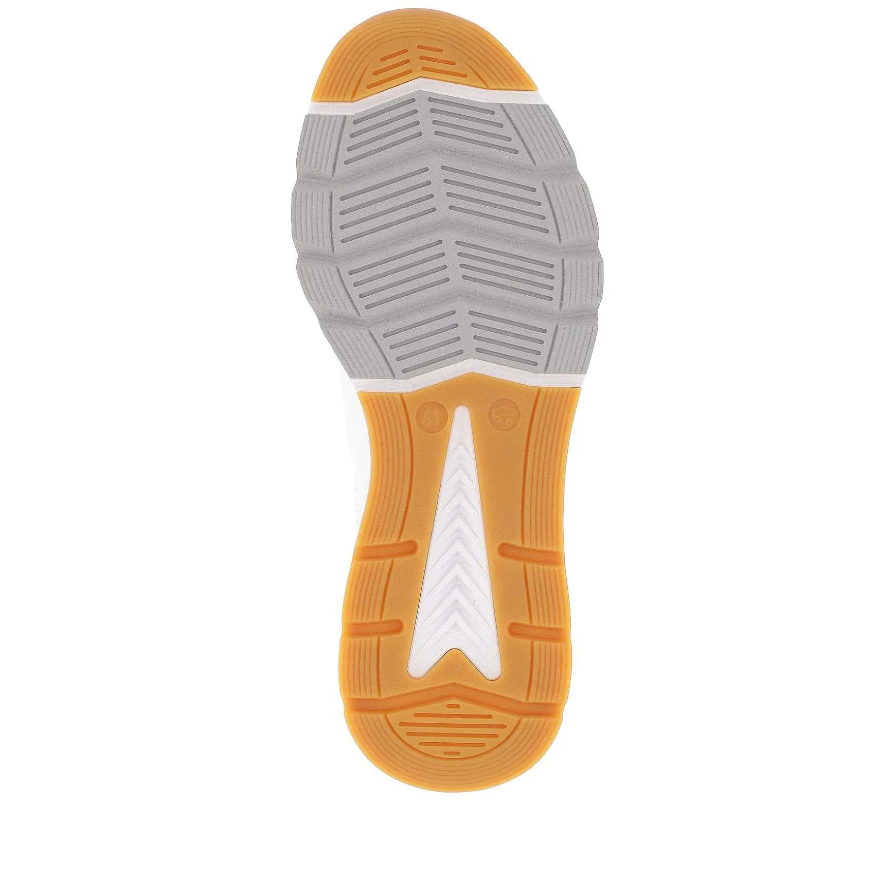 Rieker Men'S Sneaker Low Swan White