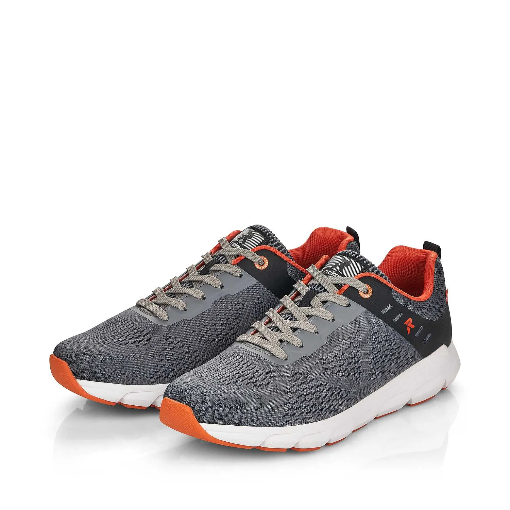 Rieker Men'S Sneaker Low Silver Grey