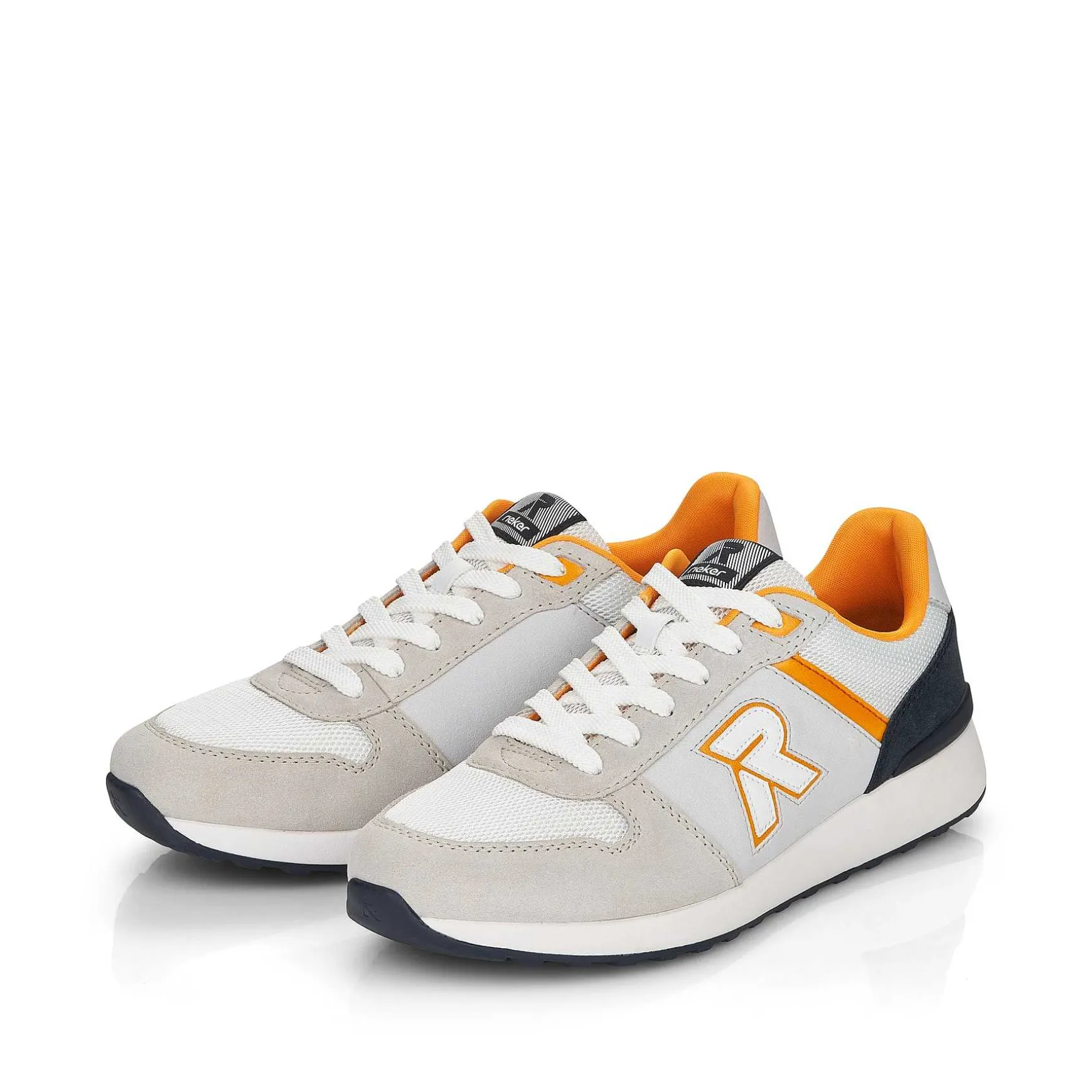 Rieker Men'S Sneaker Low Stone Grey