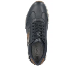 Rieker Men'S Sneaker Low Steel Blue