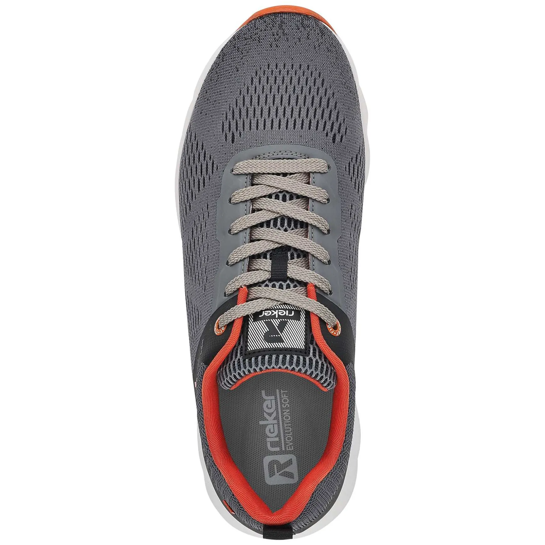 Rieker Men'S Sneaker Low Silver Grey
