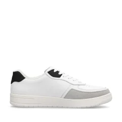 Rieker Men'S Sneaker Low Snow White