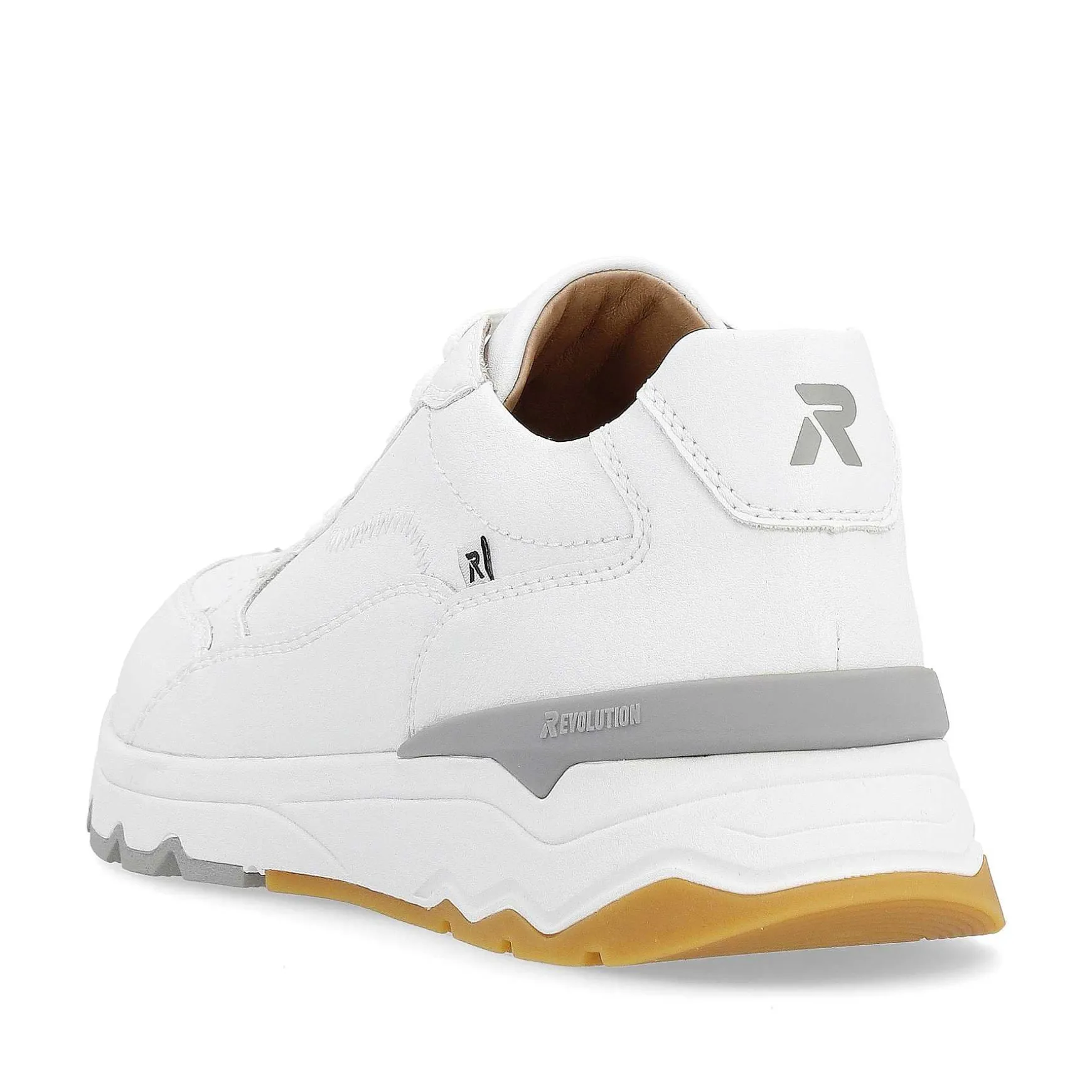 Rieker Men'S Sneaker Low Swan White