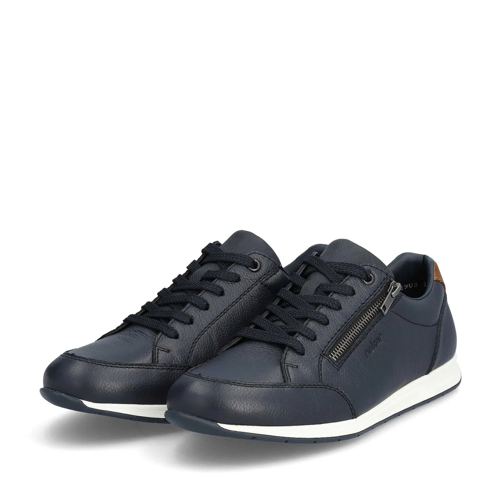 Rieker Men'S Sneaker Low Steel Blue