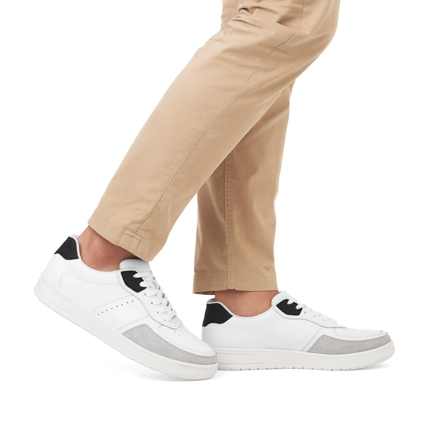 Rieker Men'S Sneaker Low Snow White