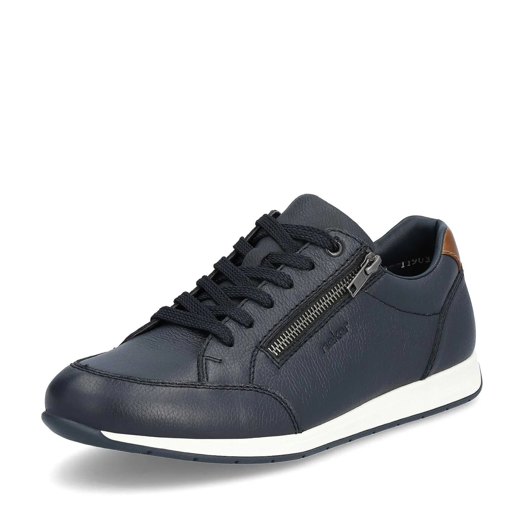 Rieker Men'S Sneaker Low Steel Blue