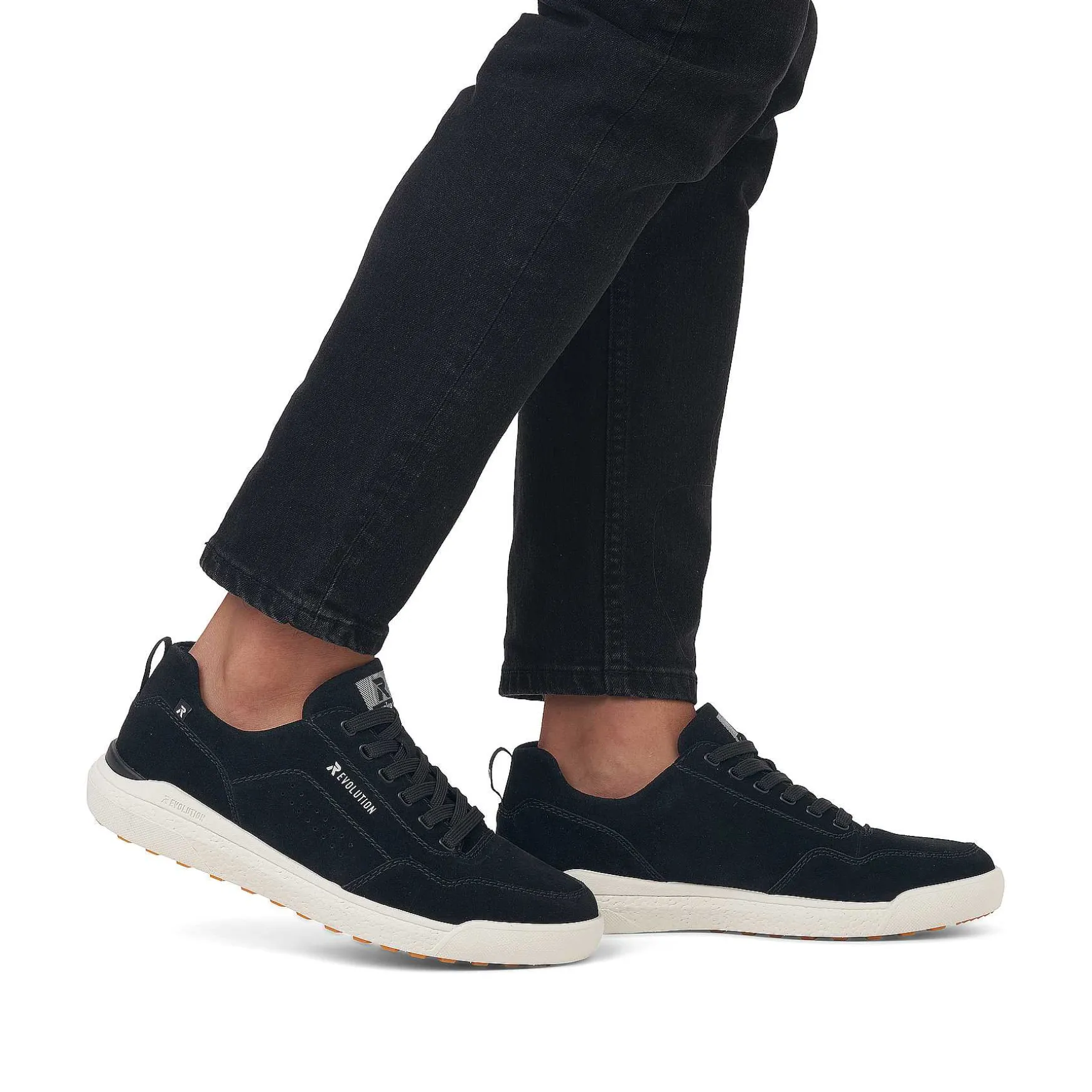 Rieker Men'S Sneaker Low Urban Black