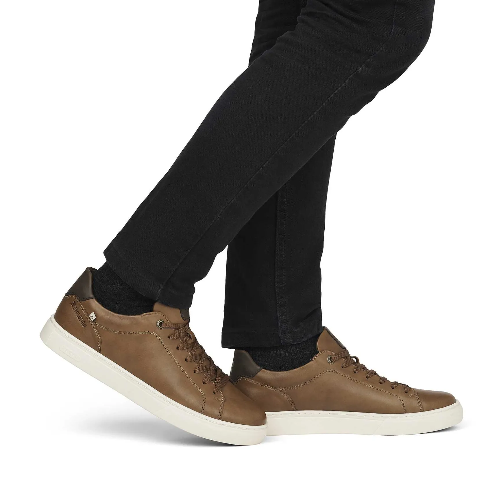 Rieker Men'S Sneaker Low Wood Brown