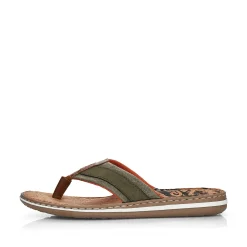 Rieker Men'S Toe Separator Olive Green