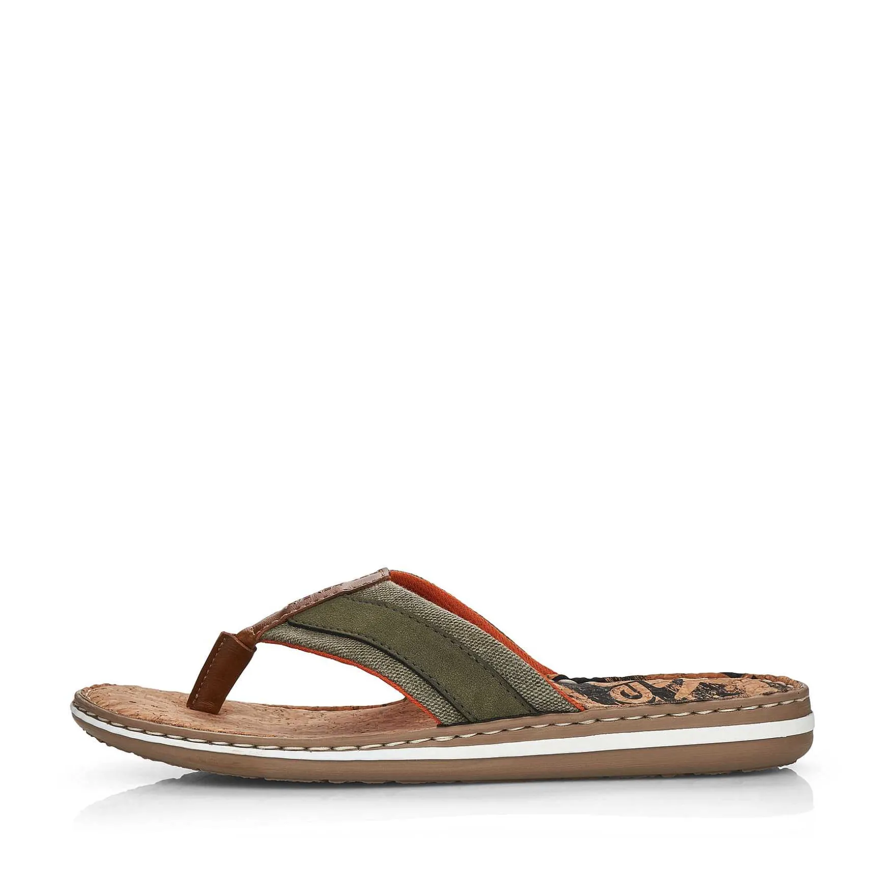 Rieker Men'S Toe Separator Olive Green