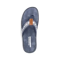 Rieker Men'S Toe Separator Sea Blue