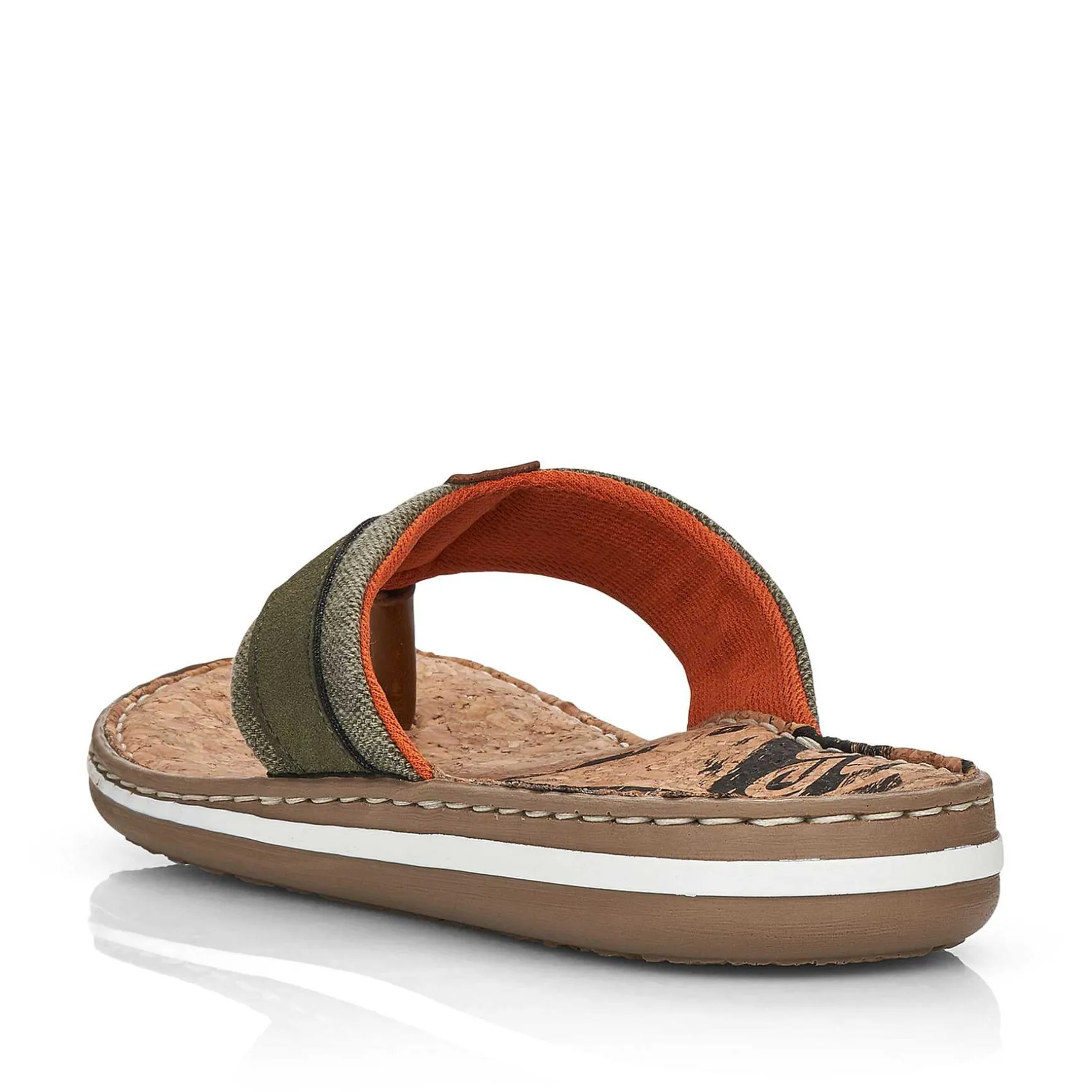 Rieker Men'S Toe Separator Olive Green