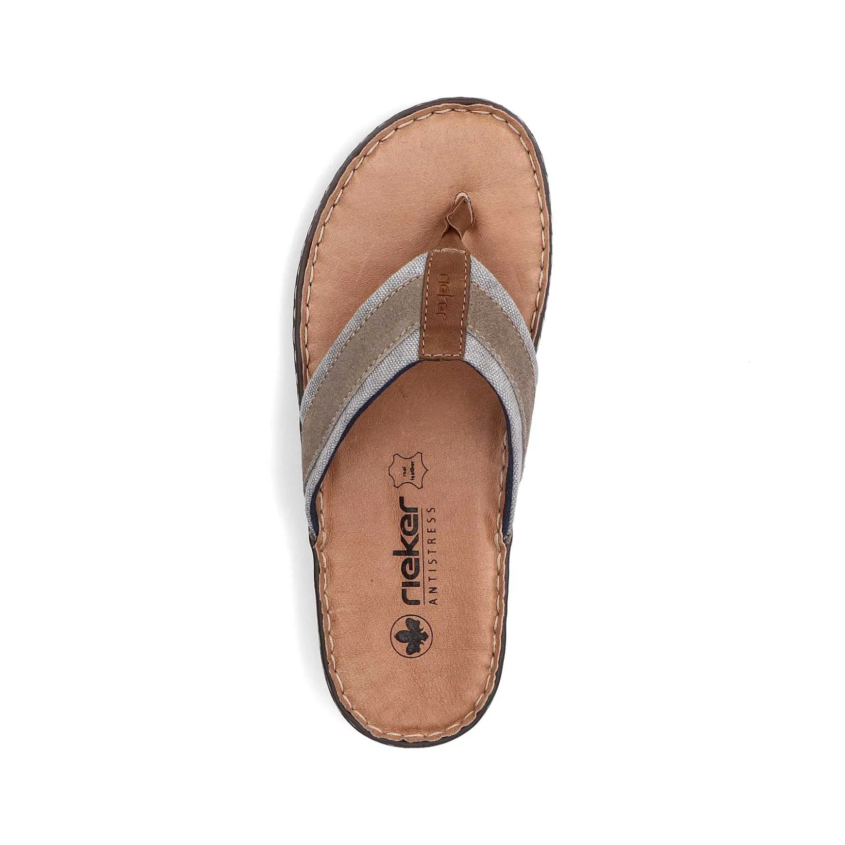 Rieker Men'S Toe Separator Light Brown