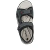 Rieker Men'S Trekking Sandals Slate Blue