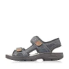 Rieker Men'S Trekking Sandals Ocean Blue