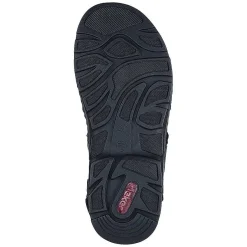 Rieker Men'S Trekking Sandals Sea Blue