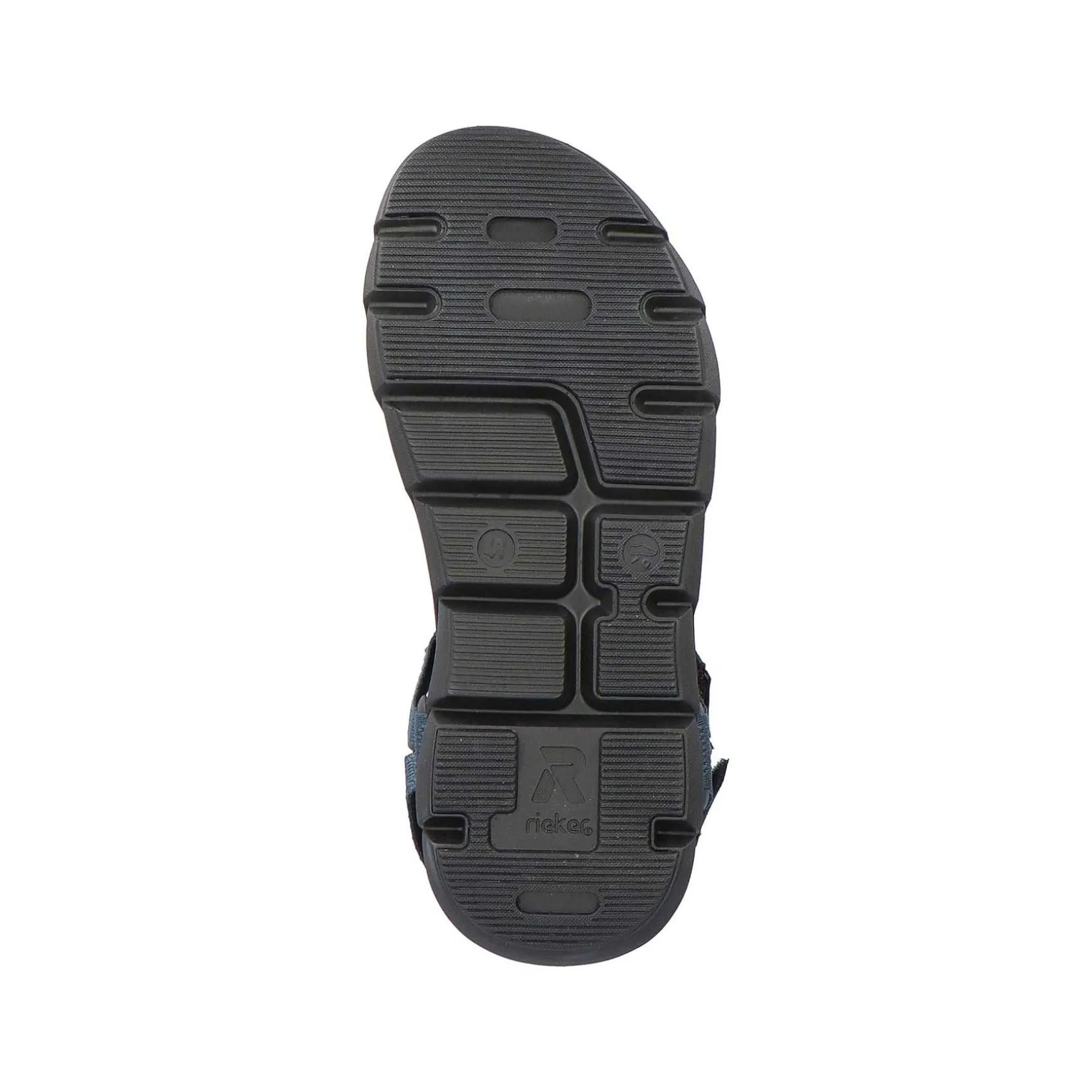 Rieker Men'S Trekking Sandals Dark Blue