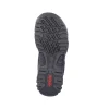 Rieker Men'S Trekking Sandals Jet Black