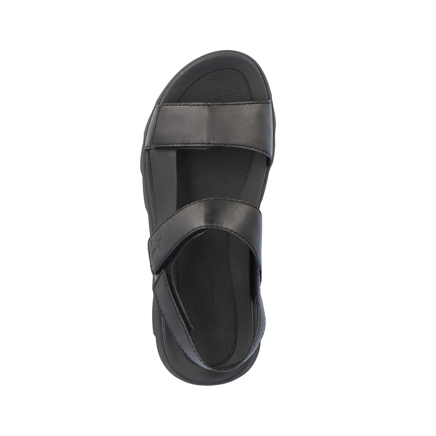 Rieker Men'S Trekking Sandals Midnight Black