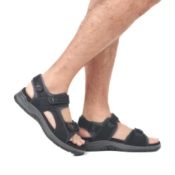 Rieker Men'S Trekking Sandals Night Black