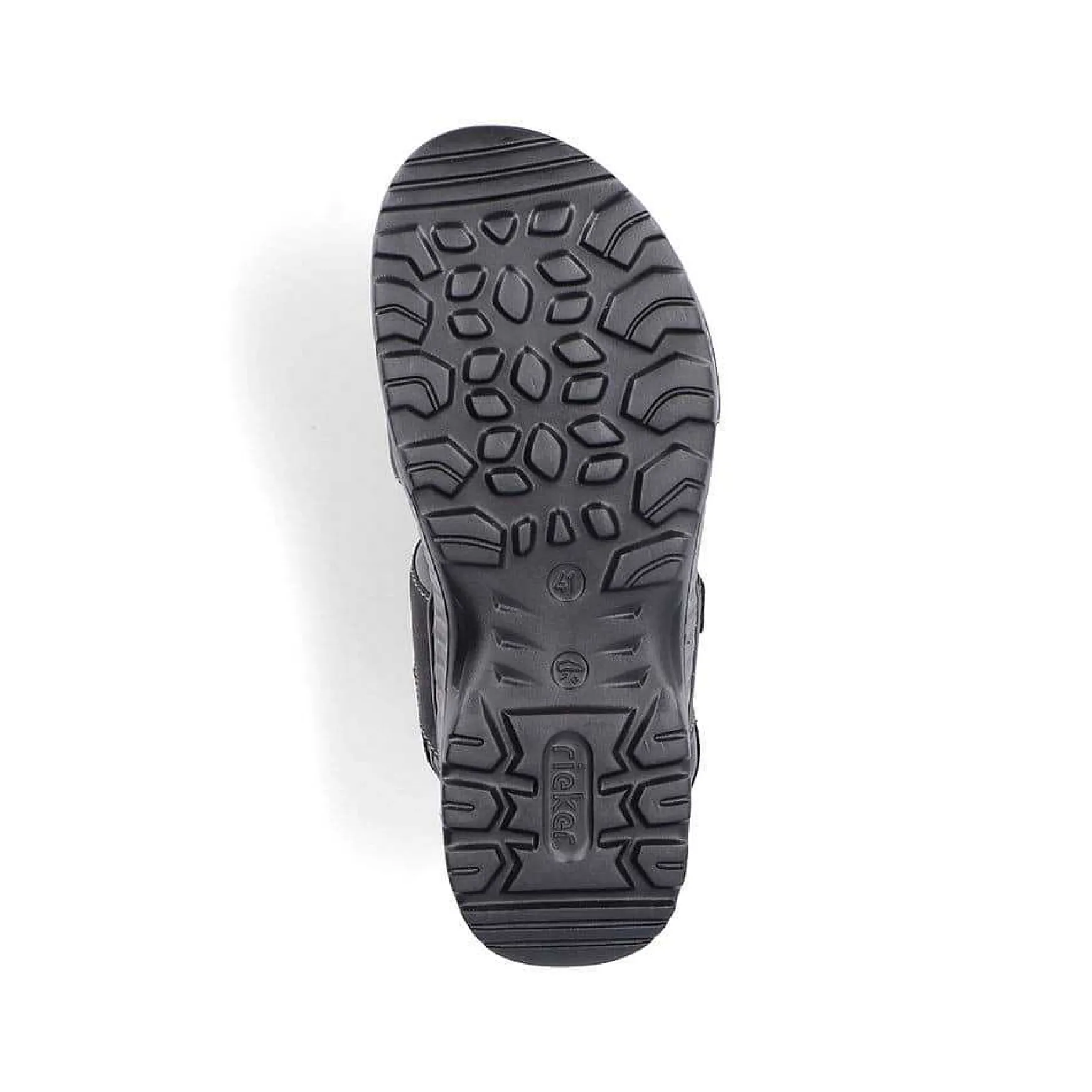 Rieker Men'S Trekking Sandals Moon Grey