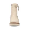 Rieker Women'S Ankle Boots Cream Beige