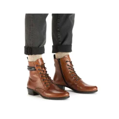 Rieker Women'S Ankle Boots Copper Brown