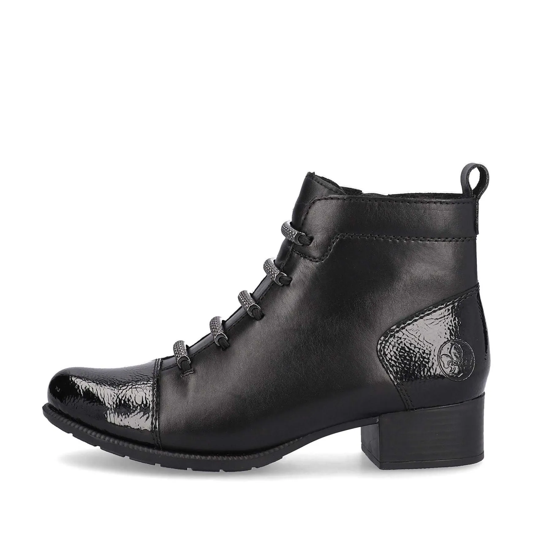 Rieker Women'S Ankle Boots Jet Black