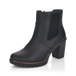 Rieker Women'S Ankle Boots Jet Black