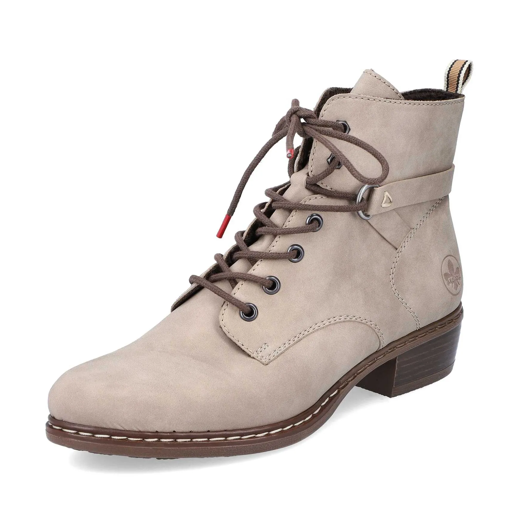 Rieker Women'S Ankle Boots Light Beige