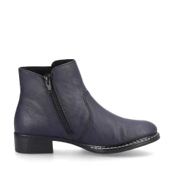 Rieker Women'S Ankle Boots Azure Blue