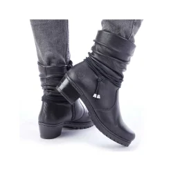 Rieker Women'S Ankle Boots Jet Black