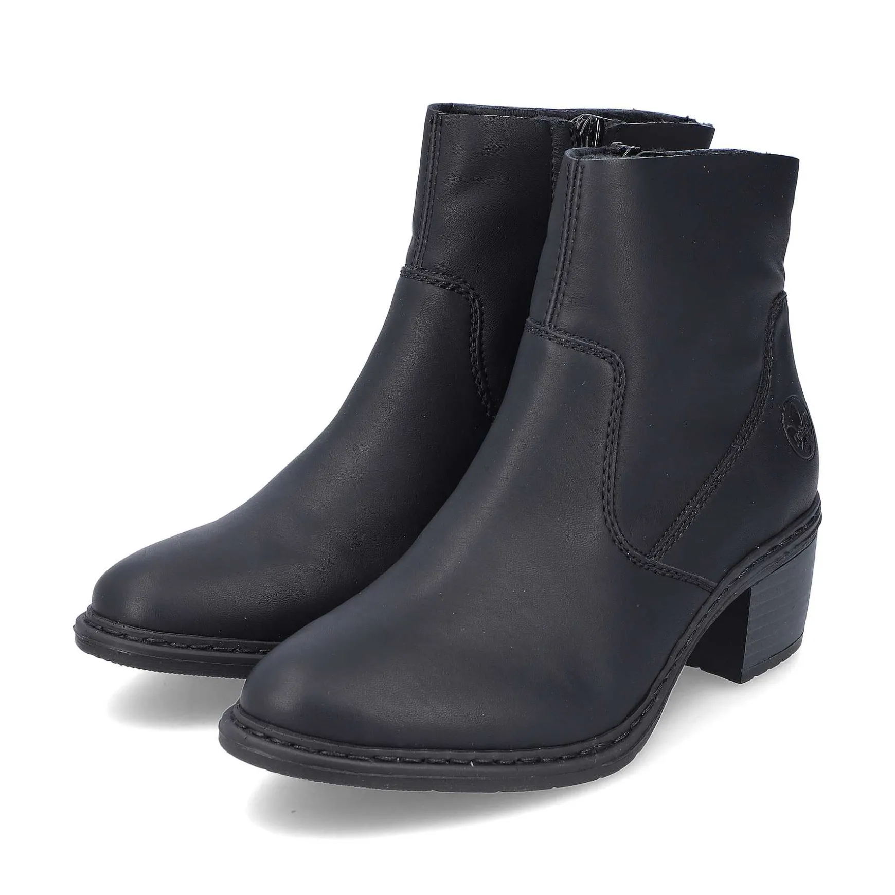 Rieker Women'S Ankle Boots Night Black