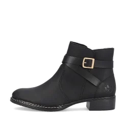 Rieker Women'S Ankle Boots Jet Black