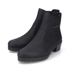 Rieker Women'S Ankle Boots Jet Black