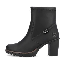 Rieker Women'S Ankle Boots Jet Black