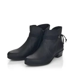 Rieker Women'S Ankle Boots Jet Black