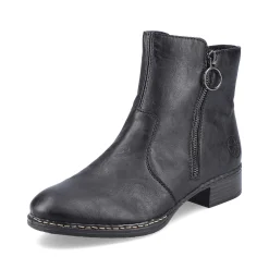 Rieker Women'S Ankle Boots Night Black