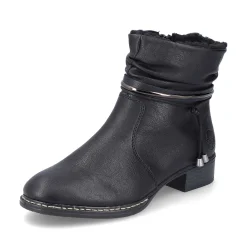Rieker Women'S Ankle Boots Night Black