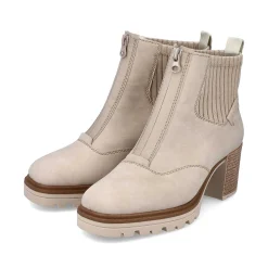 Rieker Women'S Ankle Boots Gray Beige