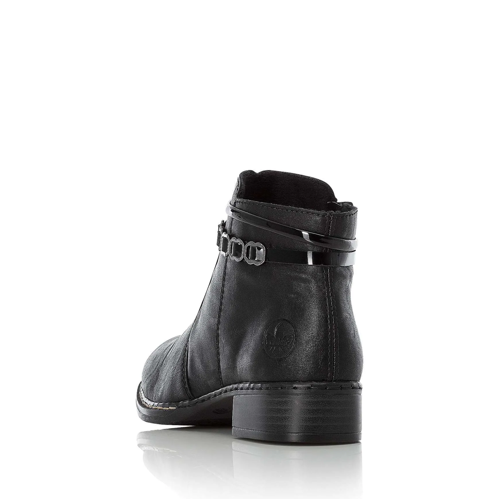 Rieker Women'S Ankle Boots Graphite Black