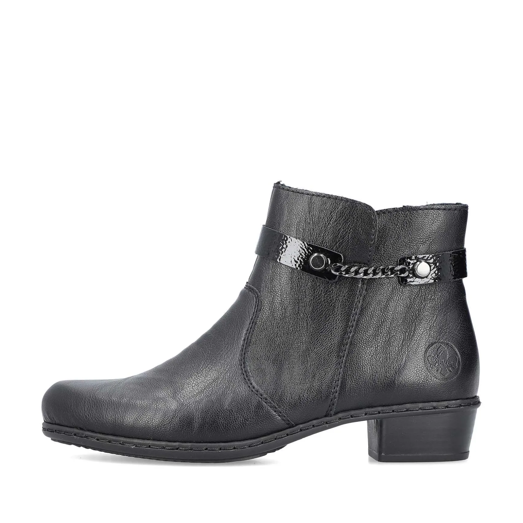 Rieker Women'S Ankle Boots Jet Black