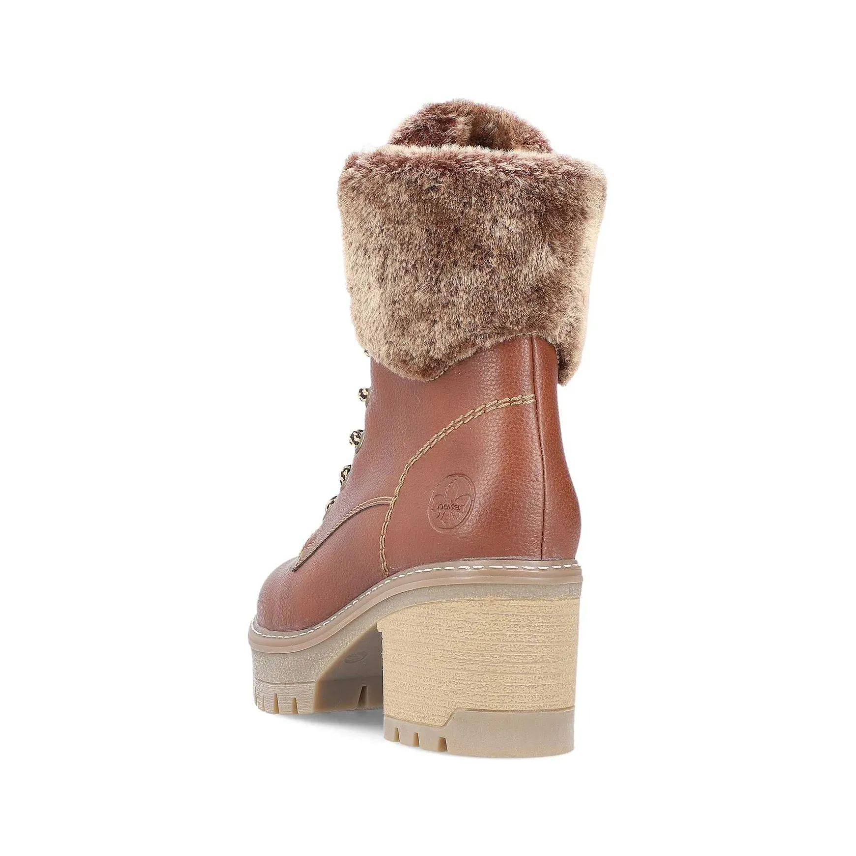 Rieker Women'S Ankle Boots Coffee Brown