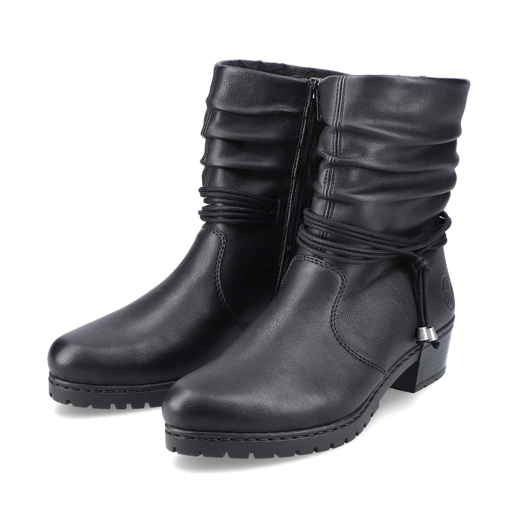 Rieker Women'S Ankle Boots Jet Black