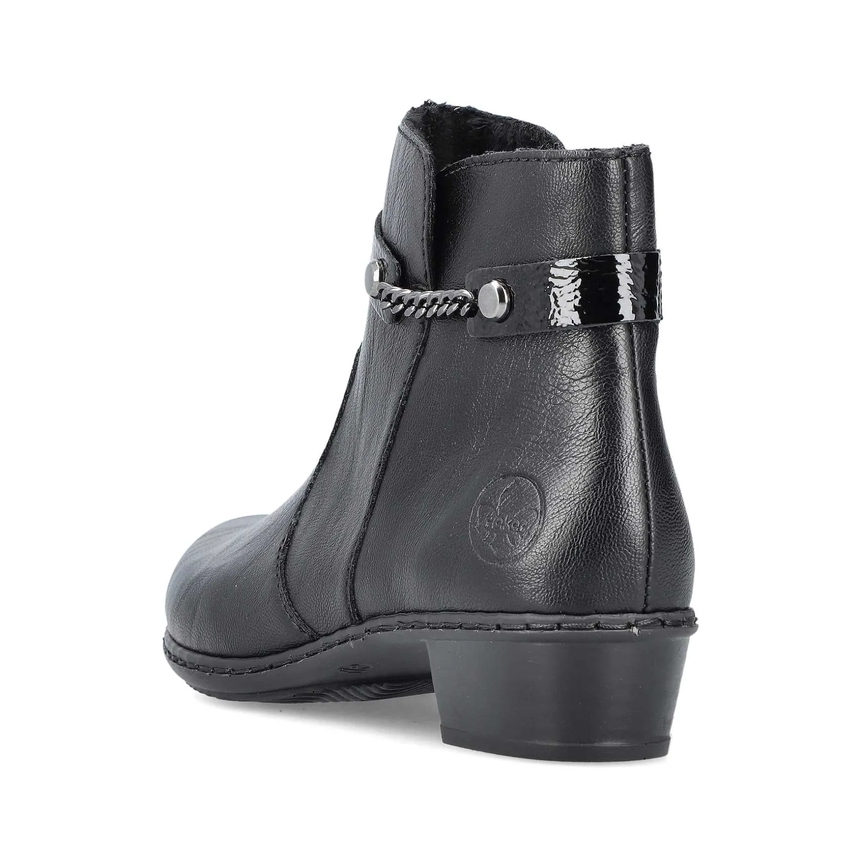 Rieker Women'S Ankle Boots Jet Black