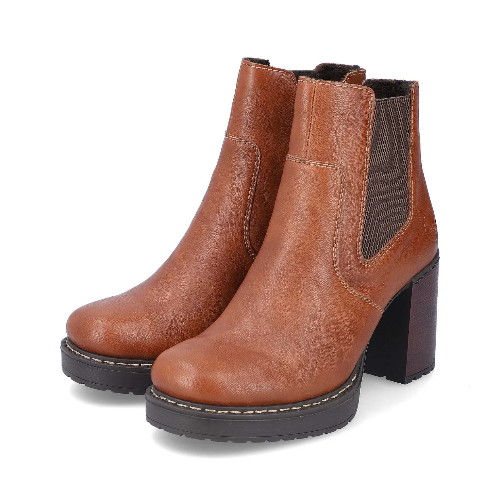 Rieker Women'S Ankle Boots Fox Brown
