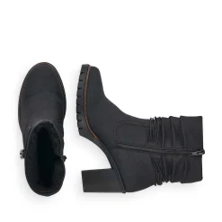Rieker Women'S Ankle Boots Jet Black